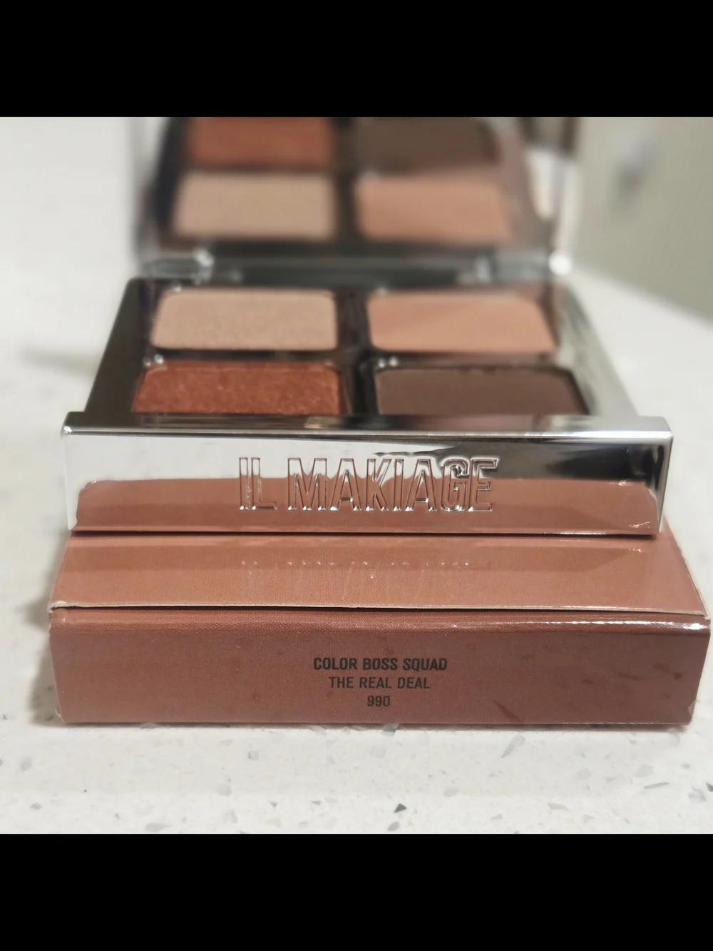 IL MAKIAGE Copper Rose Eyeshadow Quad - Color Boss Squad 990 REAL DEAL